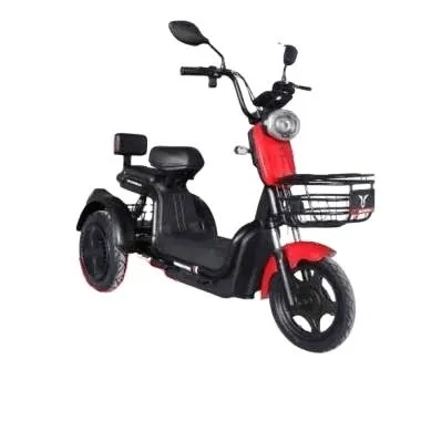 Motor listrik roda tiga Uwinfly Romeo Plus warna merah, foto distributor resmi
